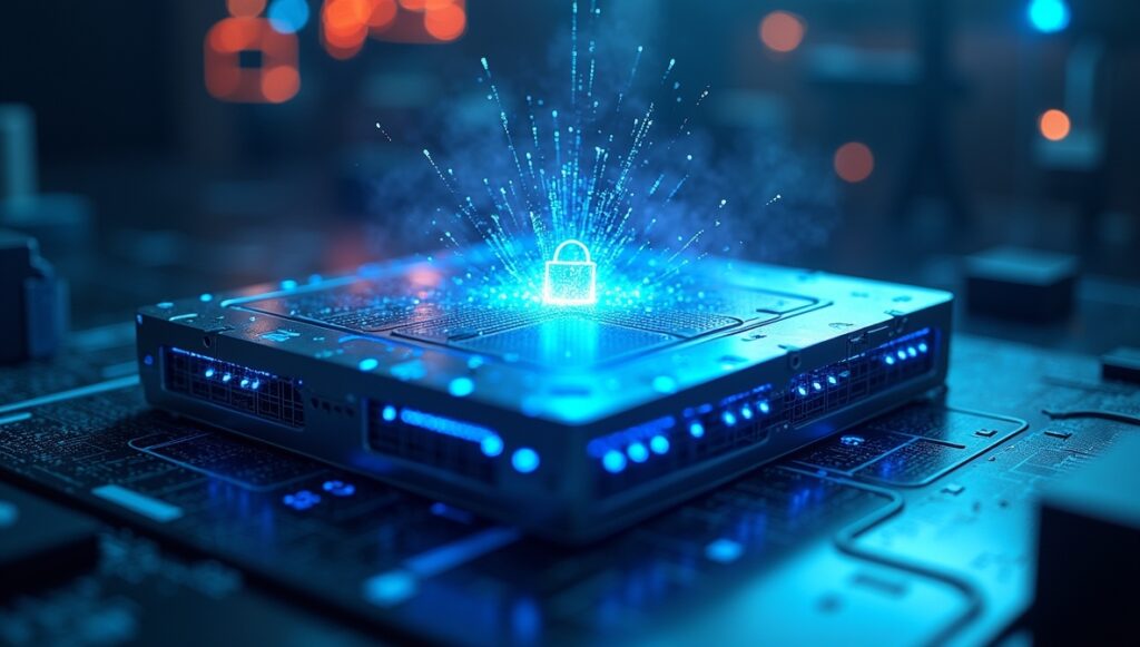 Quantum computer breaking classical encryption keys