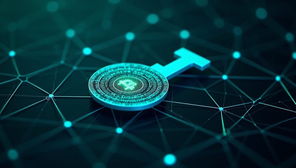 Digital key representing post-quantum cryptography