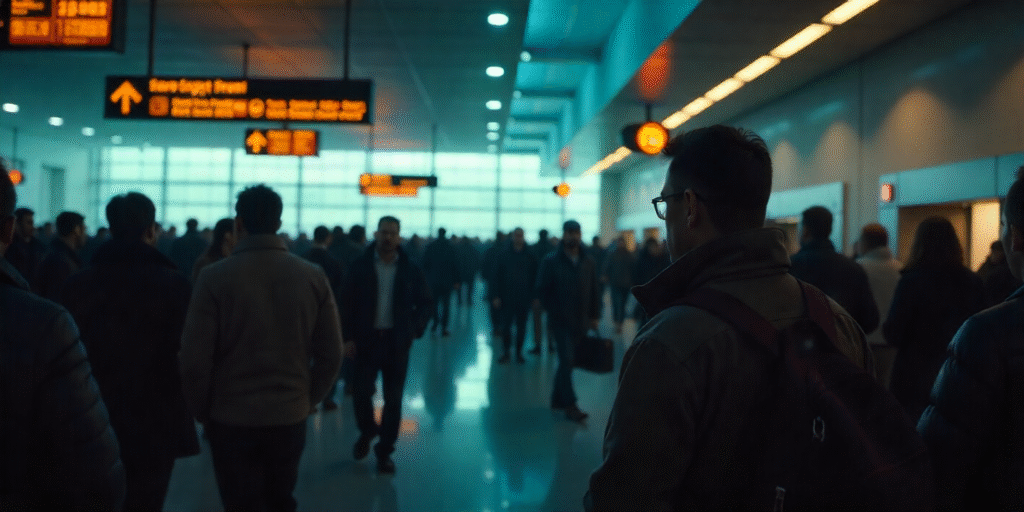 Passengers stranded when airport systems go dark