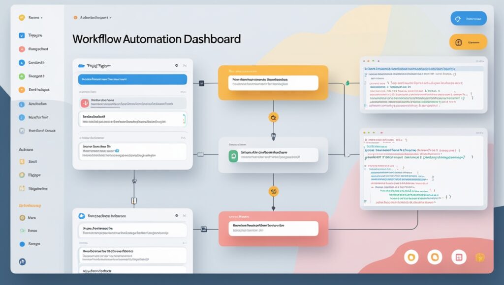 AI workflow automation using LLM-generated logic blocks.