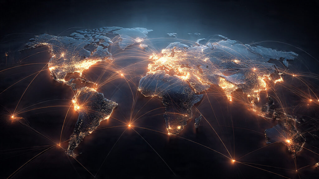 Global startup investment hubs map 2025.