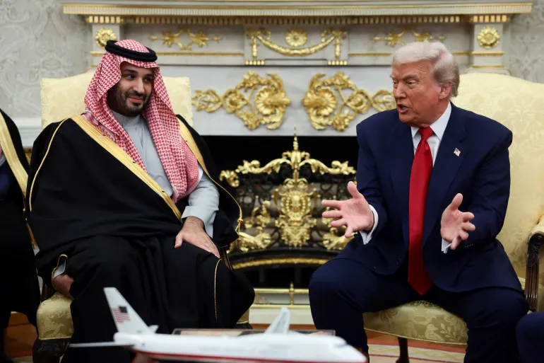 Trump Saudi White House Meeting — F-35 Fighter Jet Defense Deal
