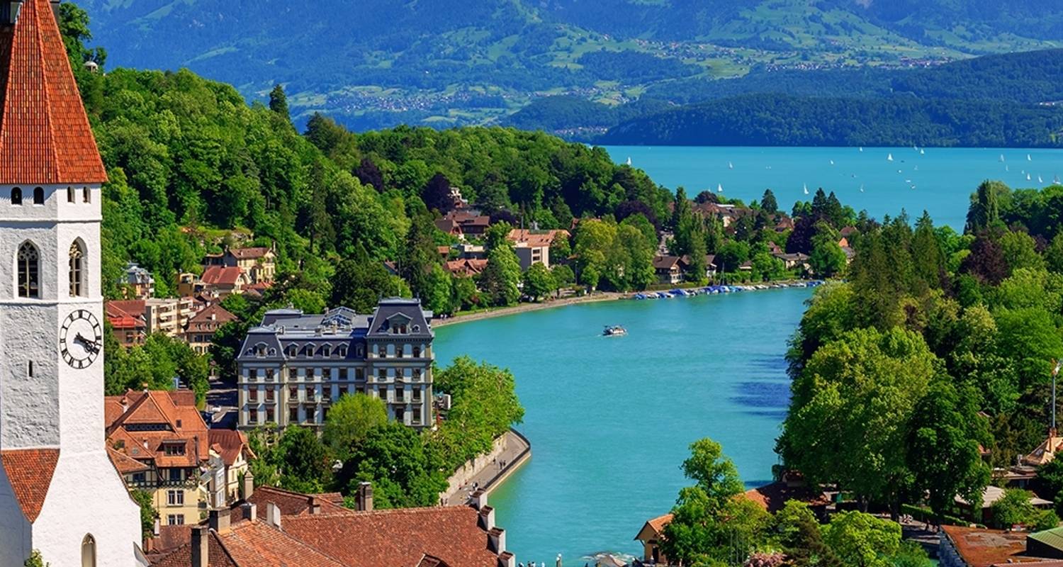 Lucerne Switzerland lake city view Alps Europe honeymoon travel