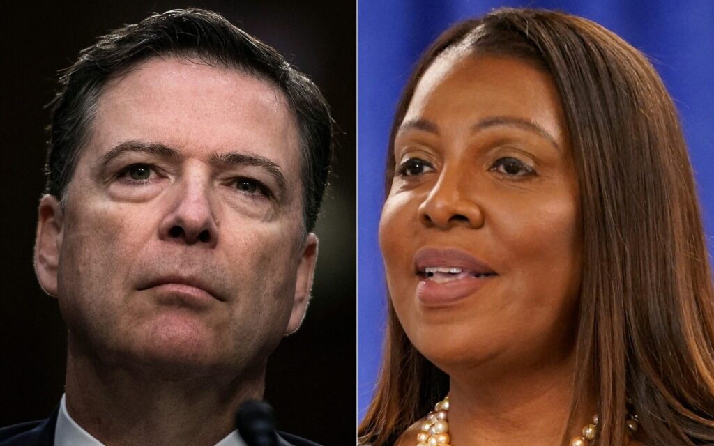Federal Judge Tosses Charges Against Comey and Letitia James in NY Case